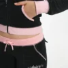 Sweetheart Cotton Velour Hoodie