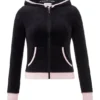 Sweetheart Cotton Velour Hoodie