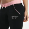 Sweetheart Cotton Velour Track Pants