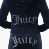 Technicolor Customizable Big Bling Velour Hoodie