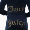 Technicolor Customizable Big Bling Velour Hoodie