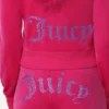 Technicolor Customizable Big Bling Velour Hoodie