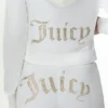 Technicolor Customizable Big Bling Velour Hoodie