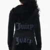 Technicolor Customizable Big Bling Velour Hoodie
