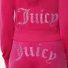 Technicolor Customizable Big Bling Velour Hoodie