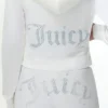 Technicolor Customizable Big Bling Velour Hoodie