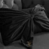 Velvet Bow Decorative Pillow