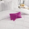 Velvet Bow Decorative Pillow