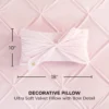 Velvet Bow Decorative Pillow