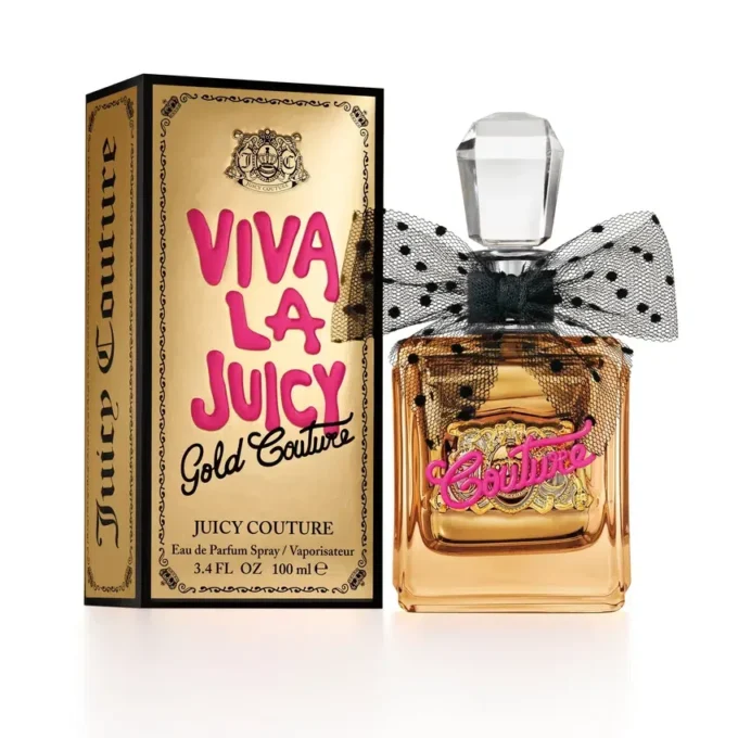 Viva La Juicy Gold Couture Eau De Parfum Spray, 3.4 Oz Viva La Juicy Gold Couture Eau De Parfum Spray, 3.4 Oz