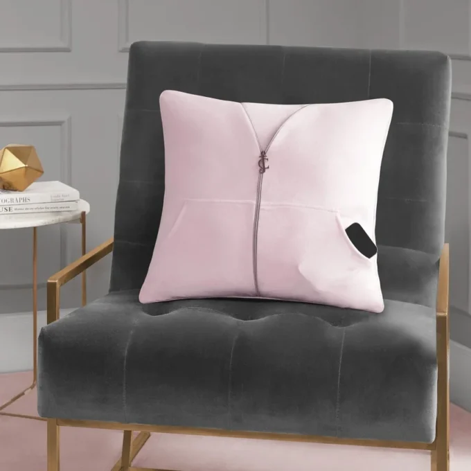 Zippered Tracksuit Pillow